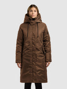 khujo-jilla-damen-wintermantel-copper-brown image 4