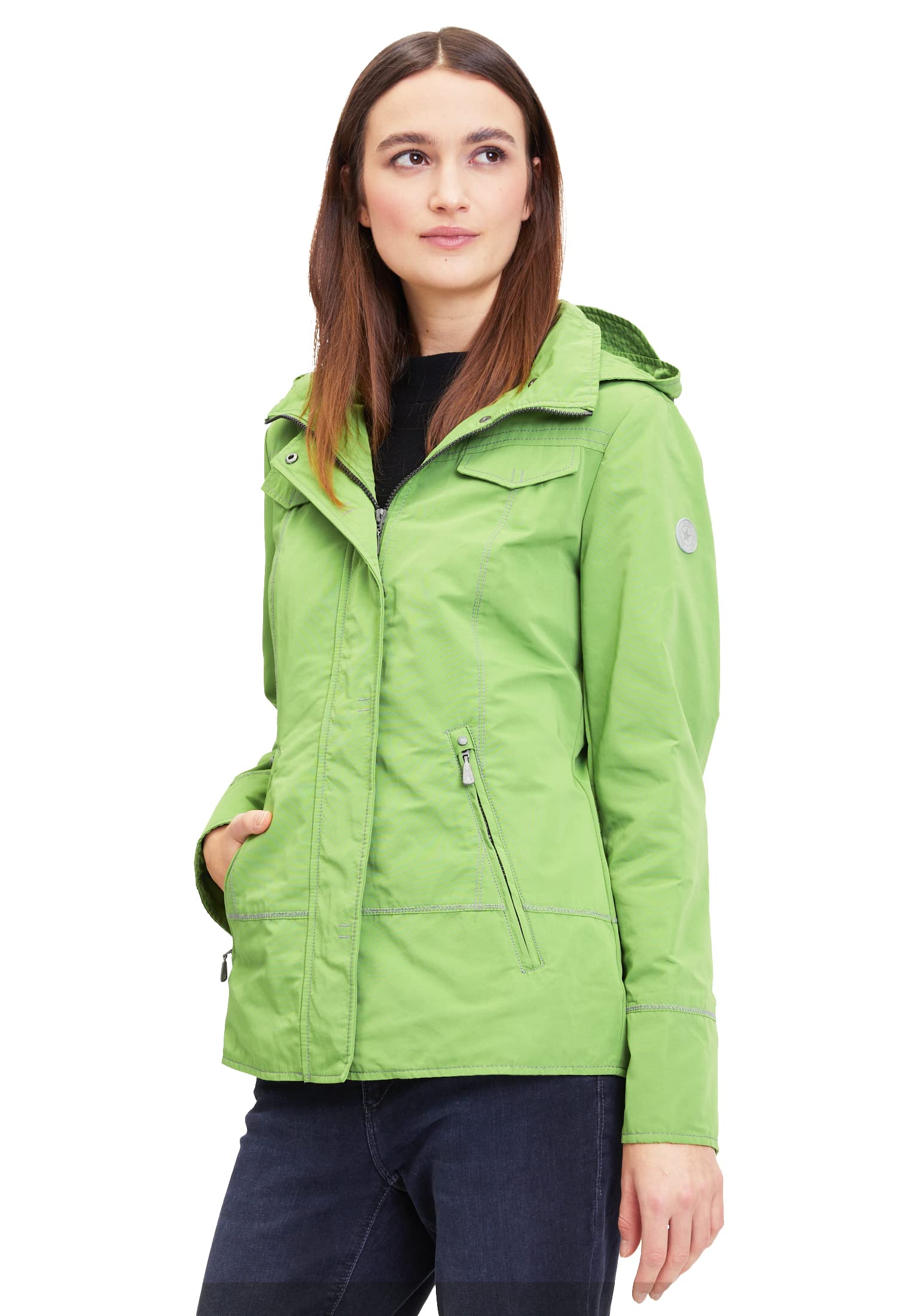 gil-bret-damen-jacke-dublin-sportive-steppjacke-mit-nieten-und-streifenfutter image 7