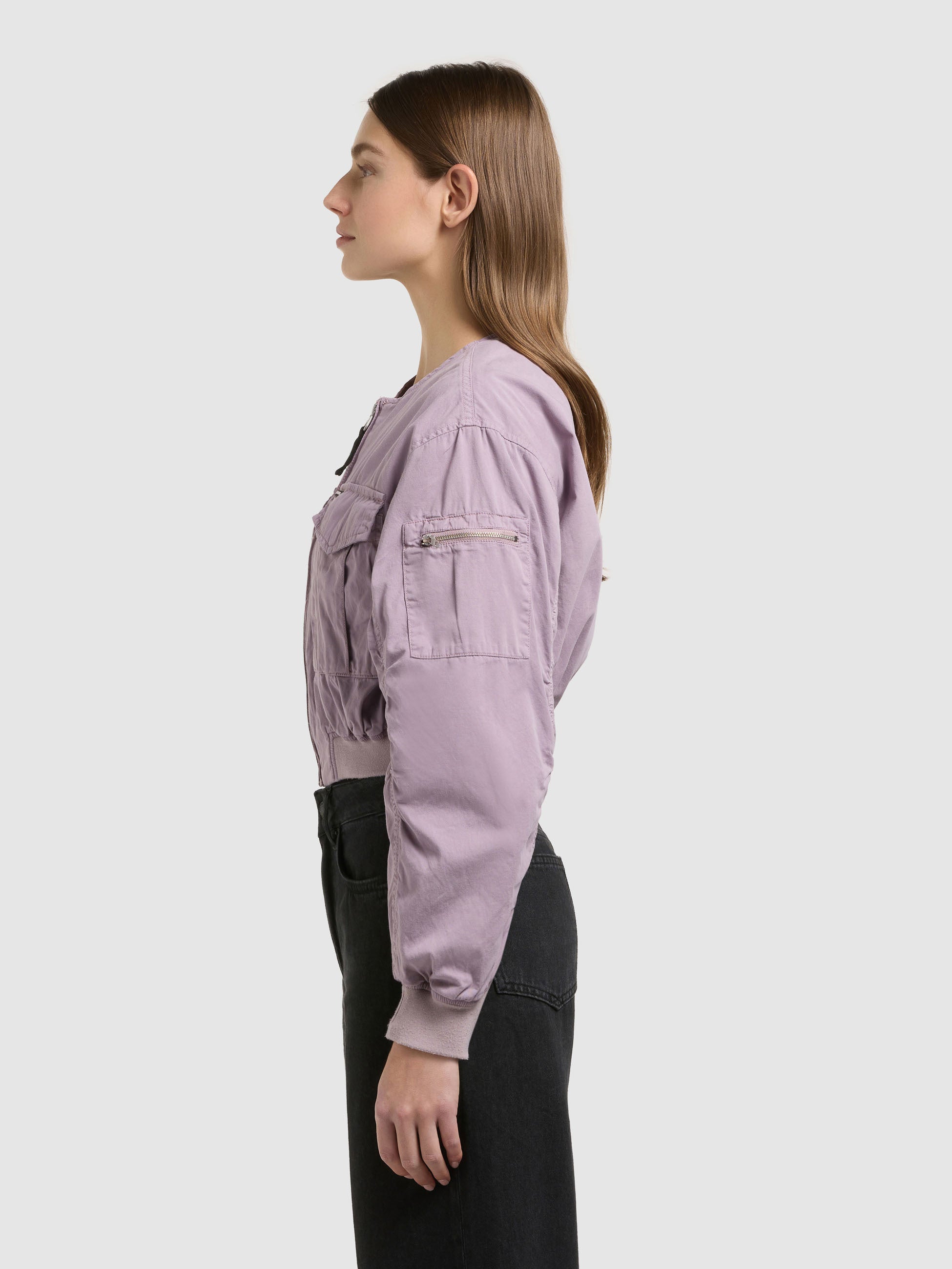 khujo-romy-damen-blousonjacke-violet image 5