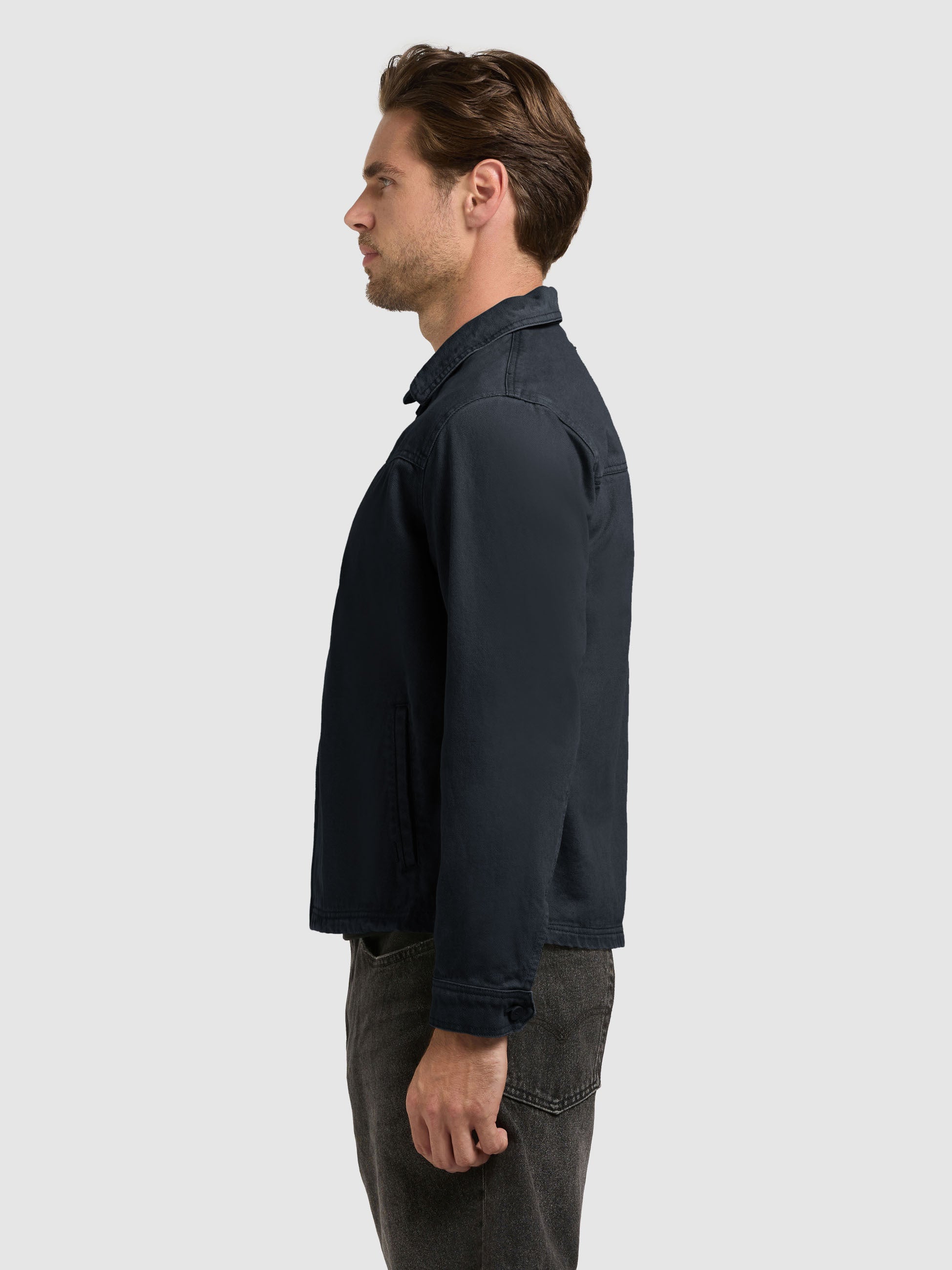 khujo-reilly-damen-jeansjacke-navy-denim-regular-fit image 5