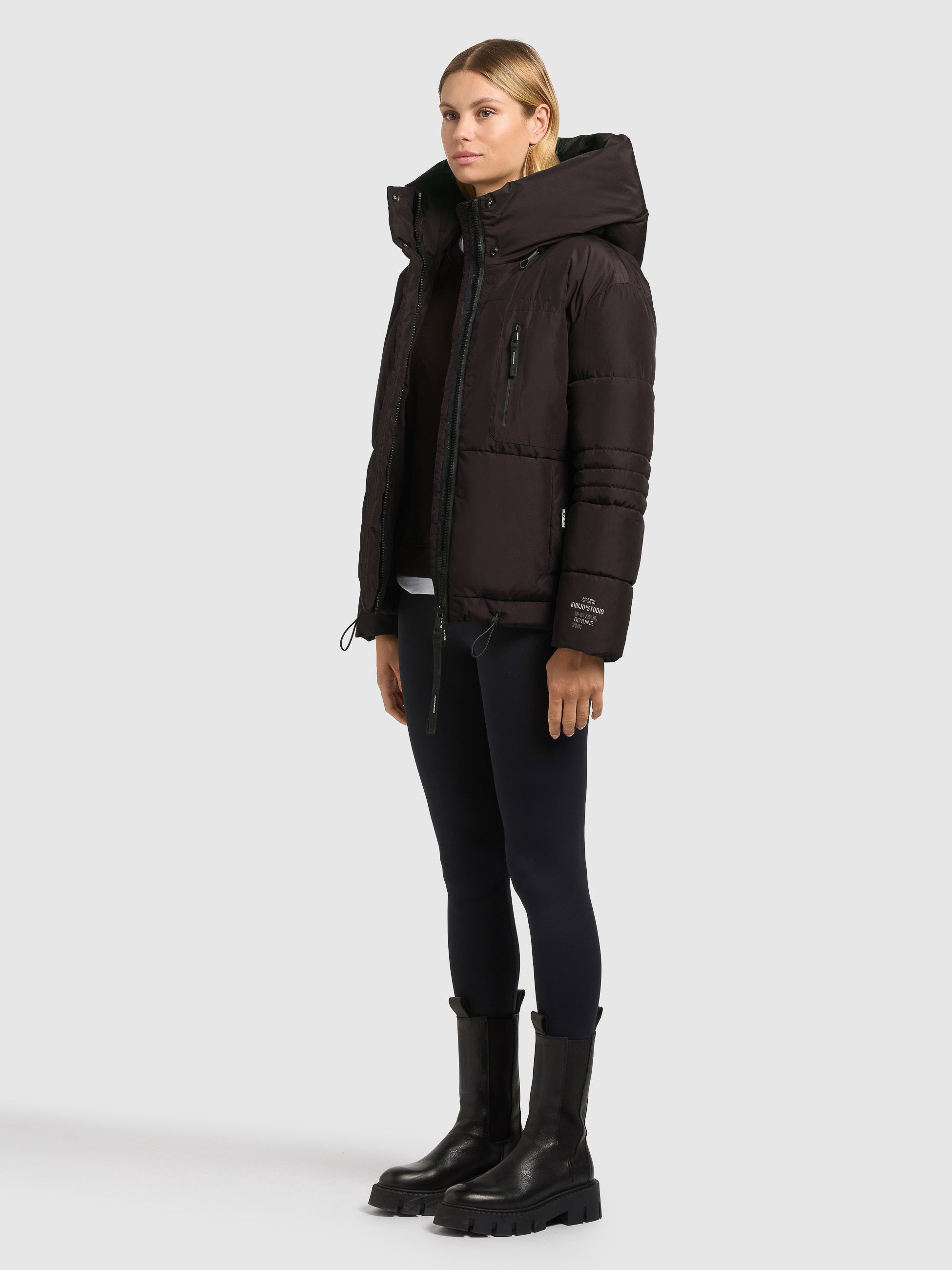 khujo-peeke2-steppjacke-h-ftlang-moody-plum-mit-handschuhen-f-r-damen image 2