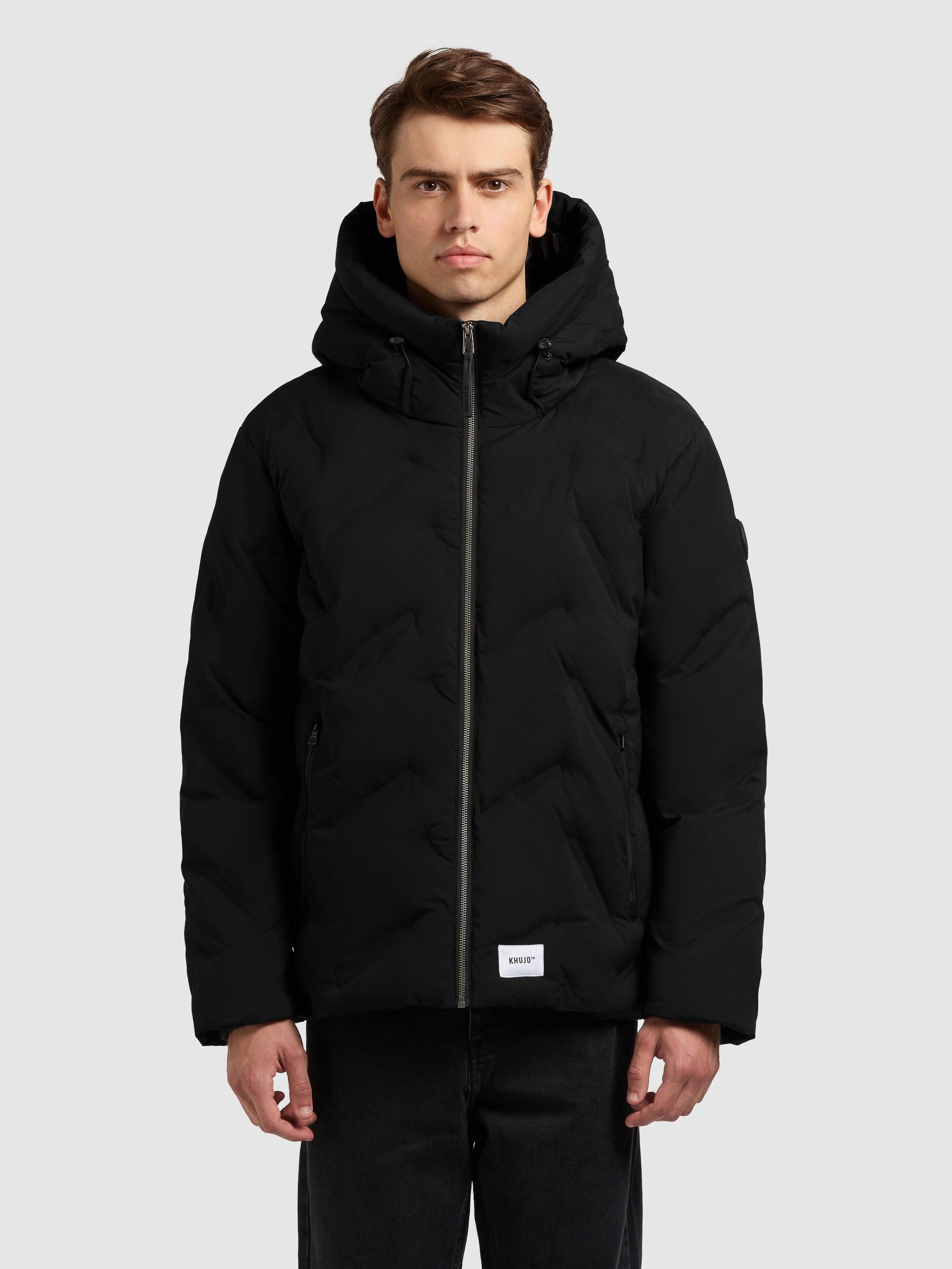 khujo-jacke-onert-black-steppjacke-h-ftlang-mit-kapuze image 4