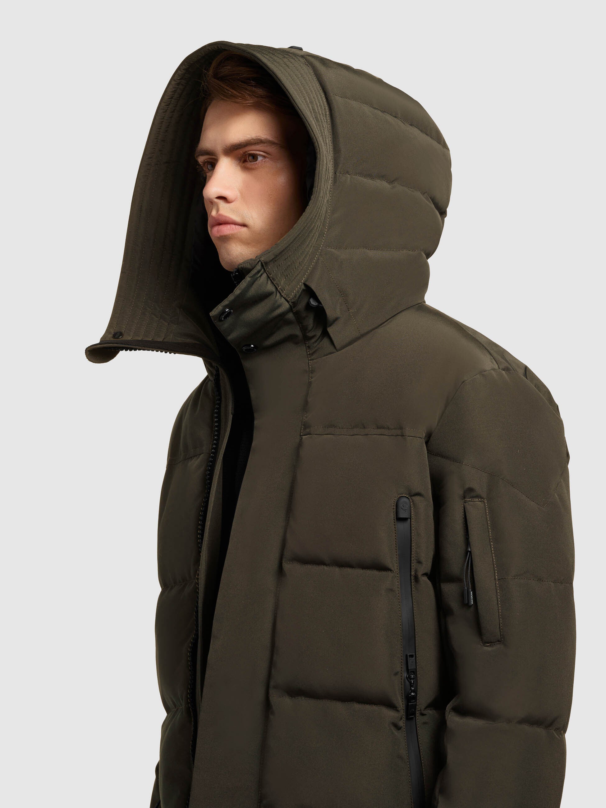 khujo-tato2-range-green-jacke-f-r-herren-steppjacke-h-ftlang-mit-kapuze image 7