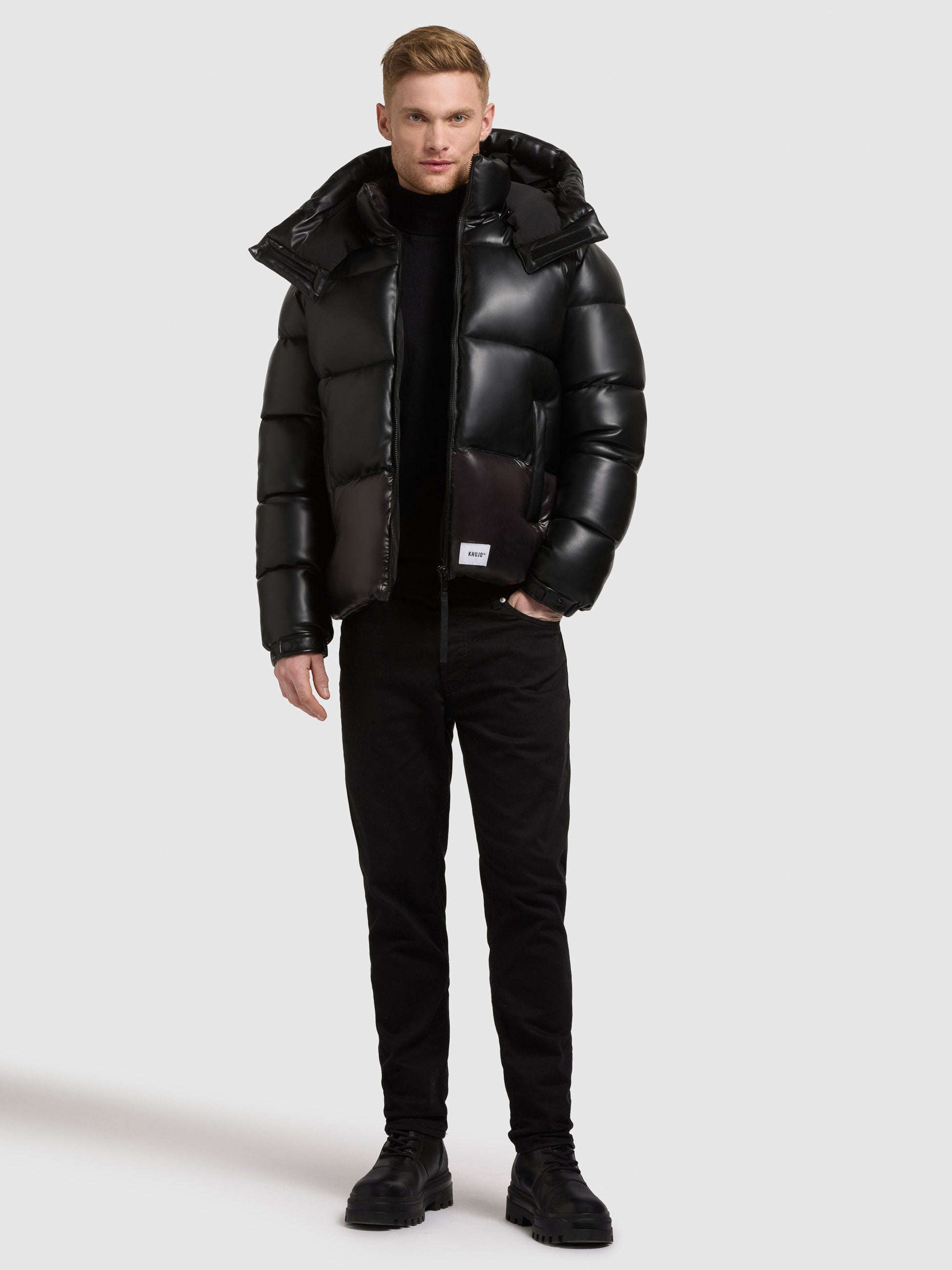 khujo-george-damen-winterjacke-black image 1