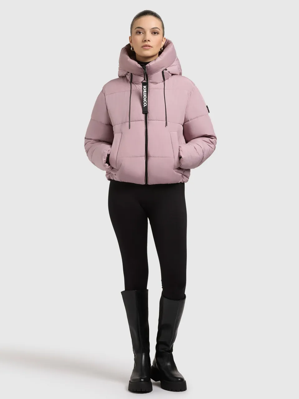 khujo-kali-damen-jacke-pale-mauve image 1