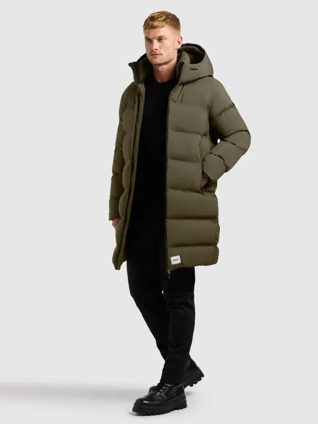 khujo-coat-caius3-light-moss-green-steppmantel-mit-kapuze-damen image 1