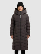 khujo-fiska-2in1-damen-wintermantel-graphite-gray image 4