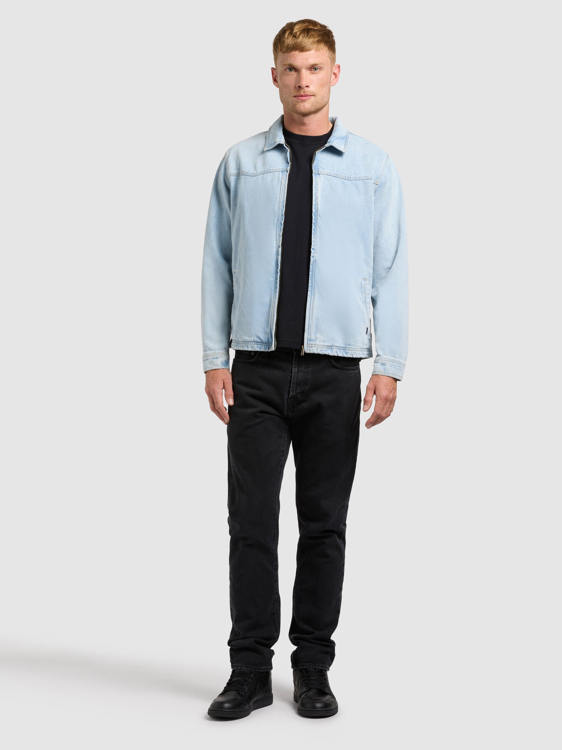 khujo-jacke-reilly-light-blue-jeansjacke-regular-fit image 7