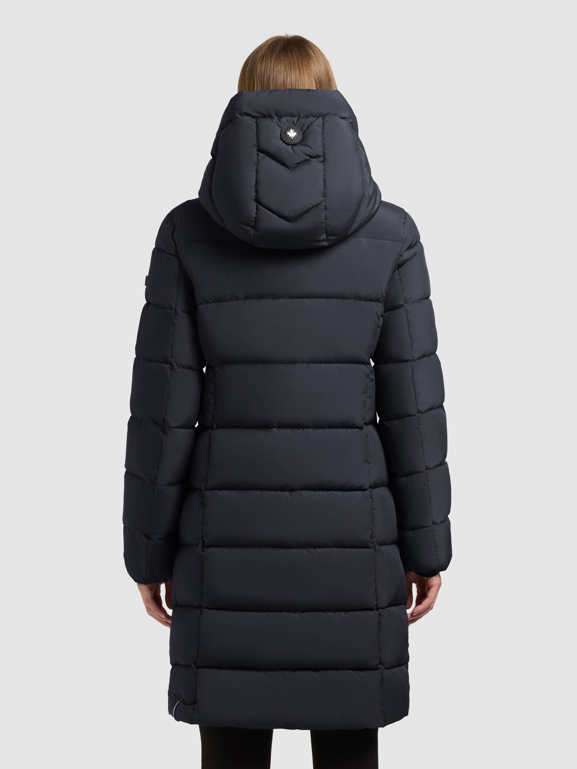 khujo-arlene-port-blue-damen-steppmantel-winterparka-slim-fit image 3