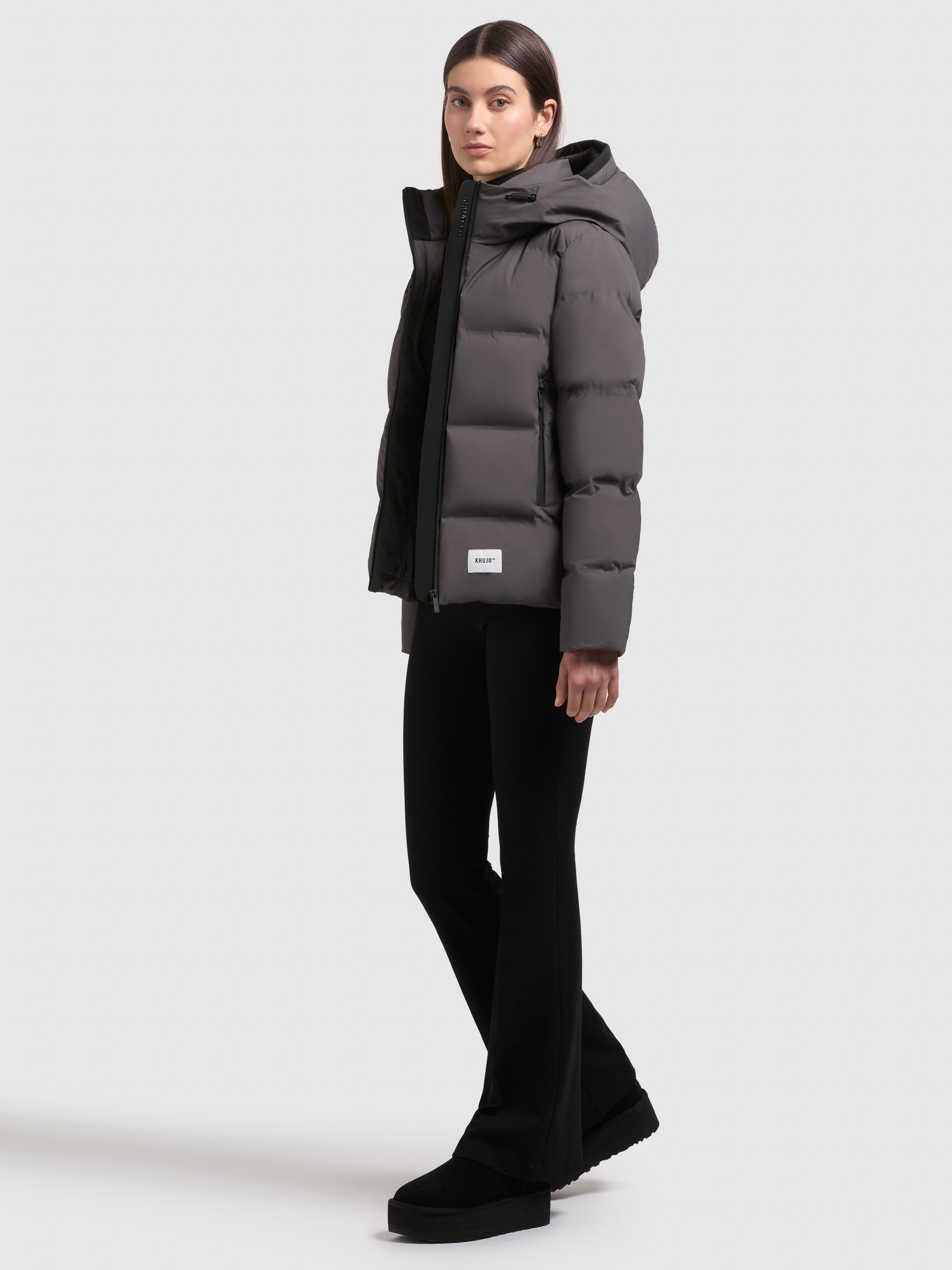 khujo-jacke-liev2-graphite-grey-damen-winter-steppjacke-h-ftlang-mit-kapuze image 4