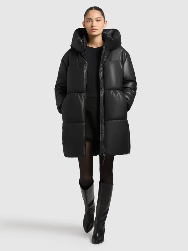 khujo-mantel-lorsa-black-gesteppter-wintermantel-f-r-damen image 1