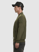 khujo-jacke-listener-bomberjacke-olivgr-n-damen image 5