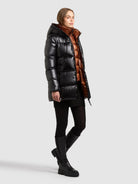 khujo-jacket-dasha-black-wattierte-damen-steppjacke-regular-fit-mit-kapuze image 6
