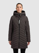 khujo-ivana-damen-kurzmantel-graphite-grey-2-in-1-mit-einsatz image 4