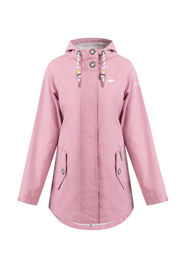 schmuddelwedda-damen-regenjacke-aus-recyceltem-material-nachhaltige-regenjacke image 1