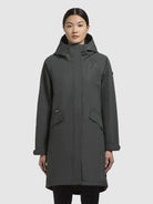 khujo-coat-yeal-kurzmantel-blue-gray-slim-fit image 4