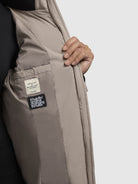 khujo-aribay5-mantel-gray-beige-leicht-wattierter-damen-steppmantel-lang image 8