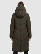 khujo-mantel-aribay5-khaki-langer-steppmantel-mit-strick-damen image 3