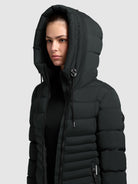 khujo-mantel-lava-black-damen-kurzmantel-slim-fit image 7