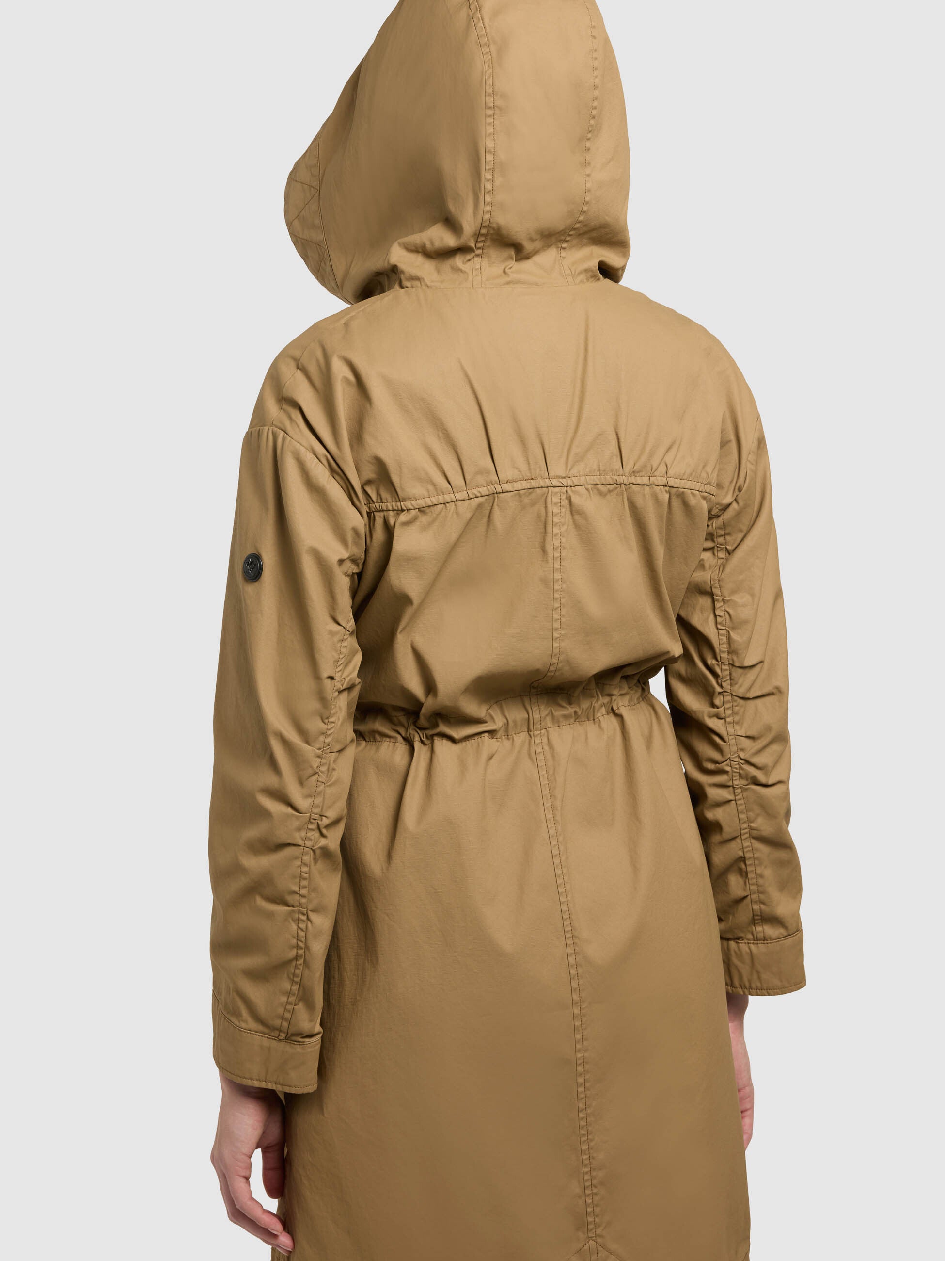 khujo-mantel-nele-dark-beige-gewachster-baumwoll-parka-f-r-damen image 8