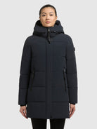 khujo-jacke-tilla-port-blue-wattierte-damen-winterjacke-regular-fit image 4