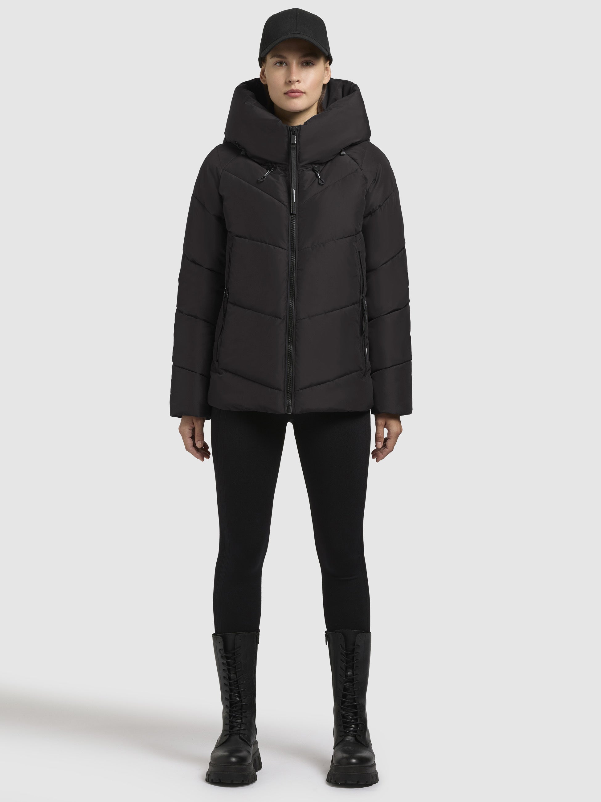 khujo-aless-steppjacke-damen-schwarz image 6