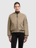 khujo-jacket-kasia-bomber-beige-bomberjacke-winter-damen image 4
