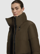 khujo-flaire-winterjacke-dunkel-olive image 7