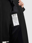 khujo-mantel-lear-black-damen-steppmantel-loose-fit image 7