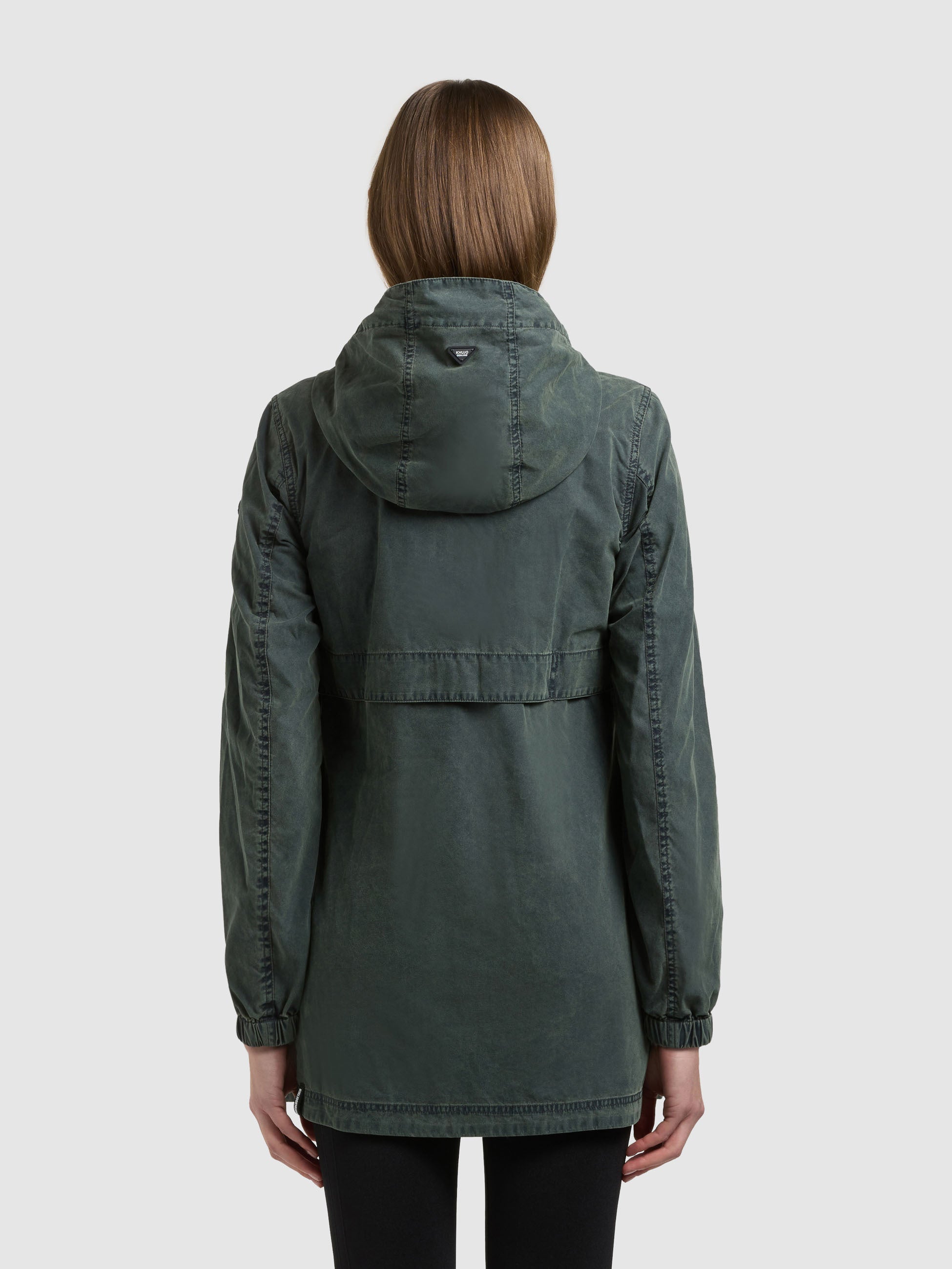khujo-jacke-brava-black-olive-slim-fit image 3