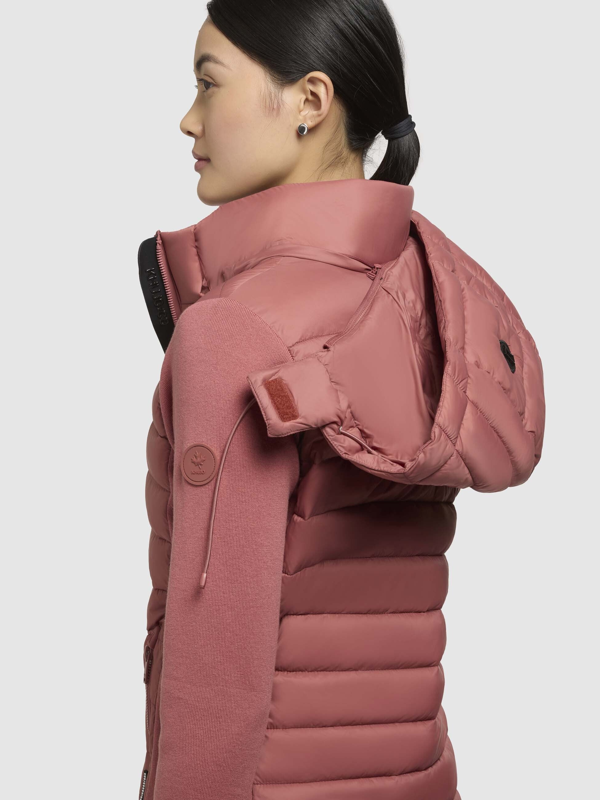 khujo-jacke-etele-rostrot-leichte-steppjacke-im-materialmix-mit-abnehmbarer-kapu image 8