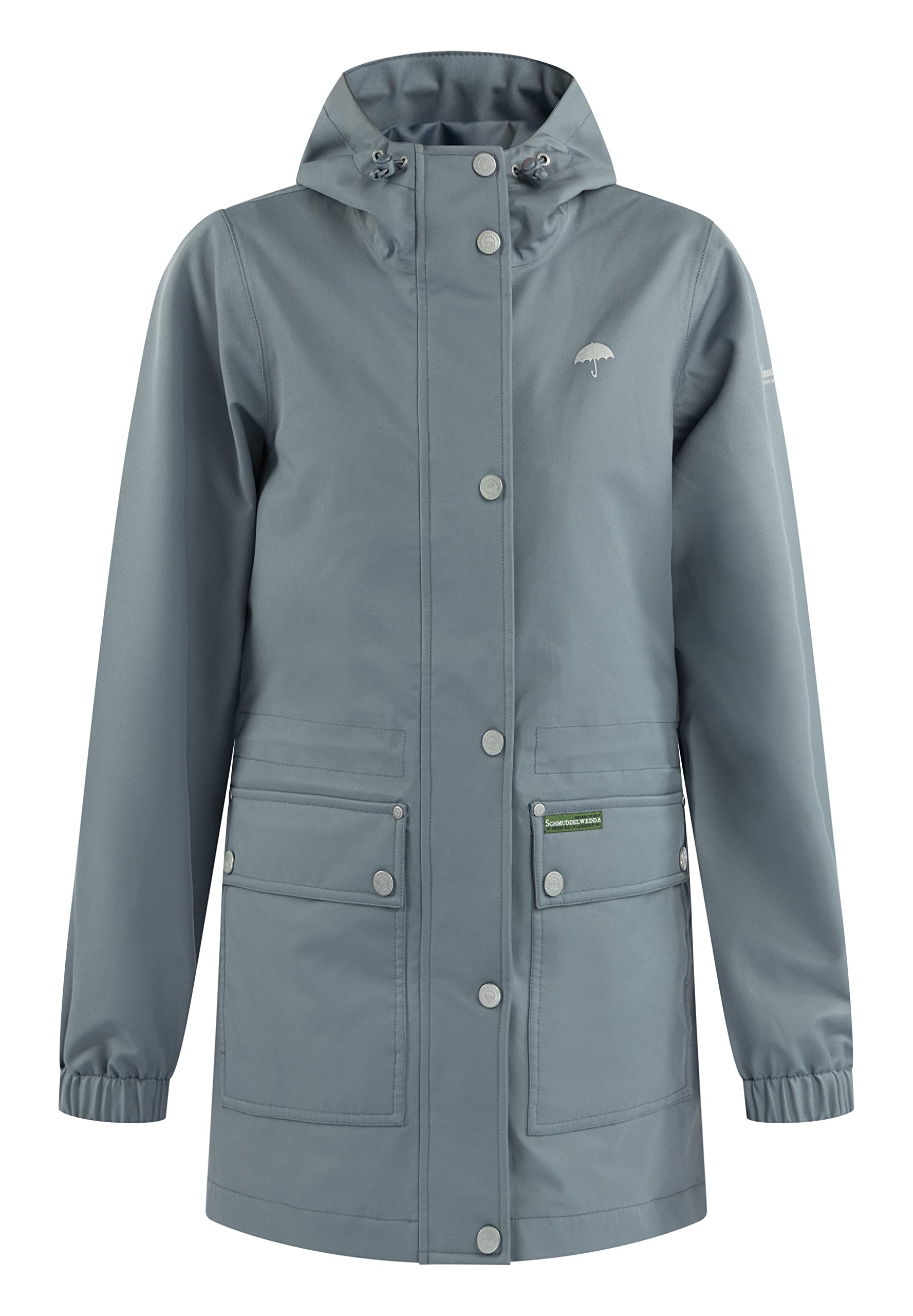 schmuddelwedda-damen-regenjacke-kurze-wetterjacke-f-r-alltag image 1