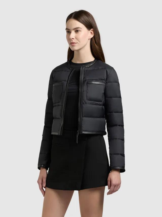 khujo-jacke-wanda-black-slim-fit-steppjacke-damen image 1