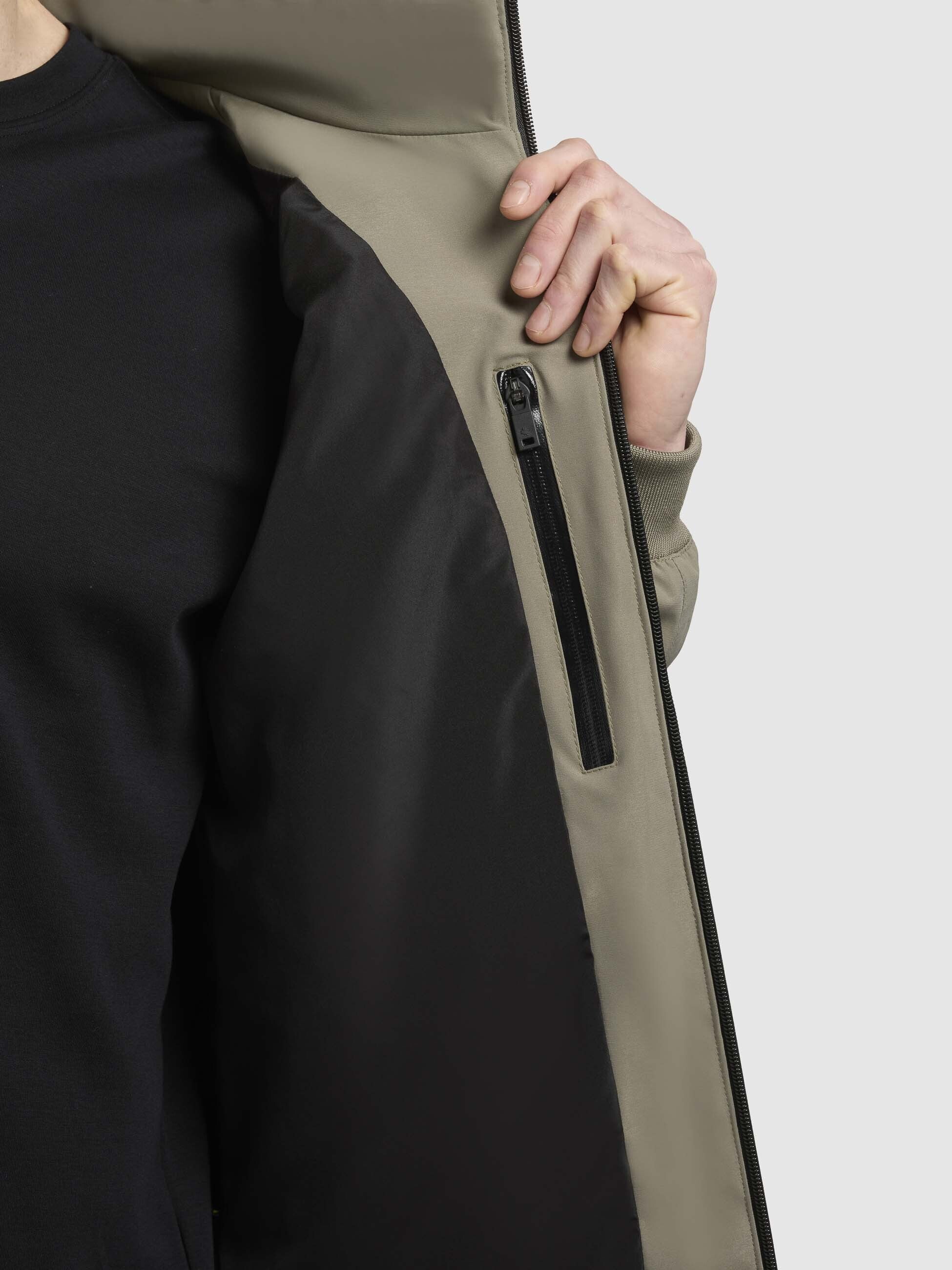 khujo-jacke-kayo-graugr-n-h-ftlange-bomber-sommerjacke-mit-verstaubarer-kapuze image 8