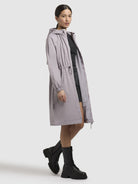 khujo-mantel-tuuli-graulila-knielanger-windbreaker-loose-fit image 6