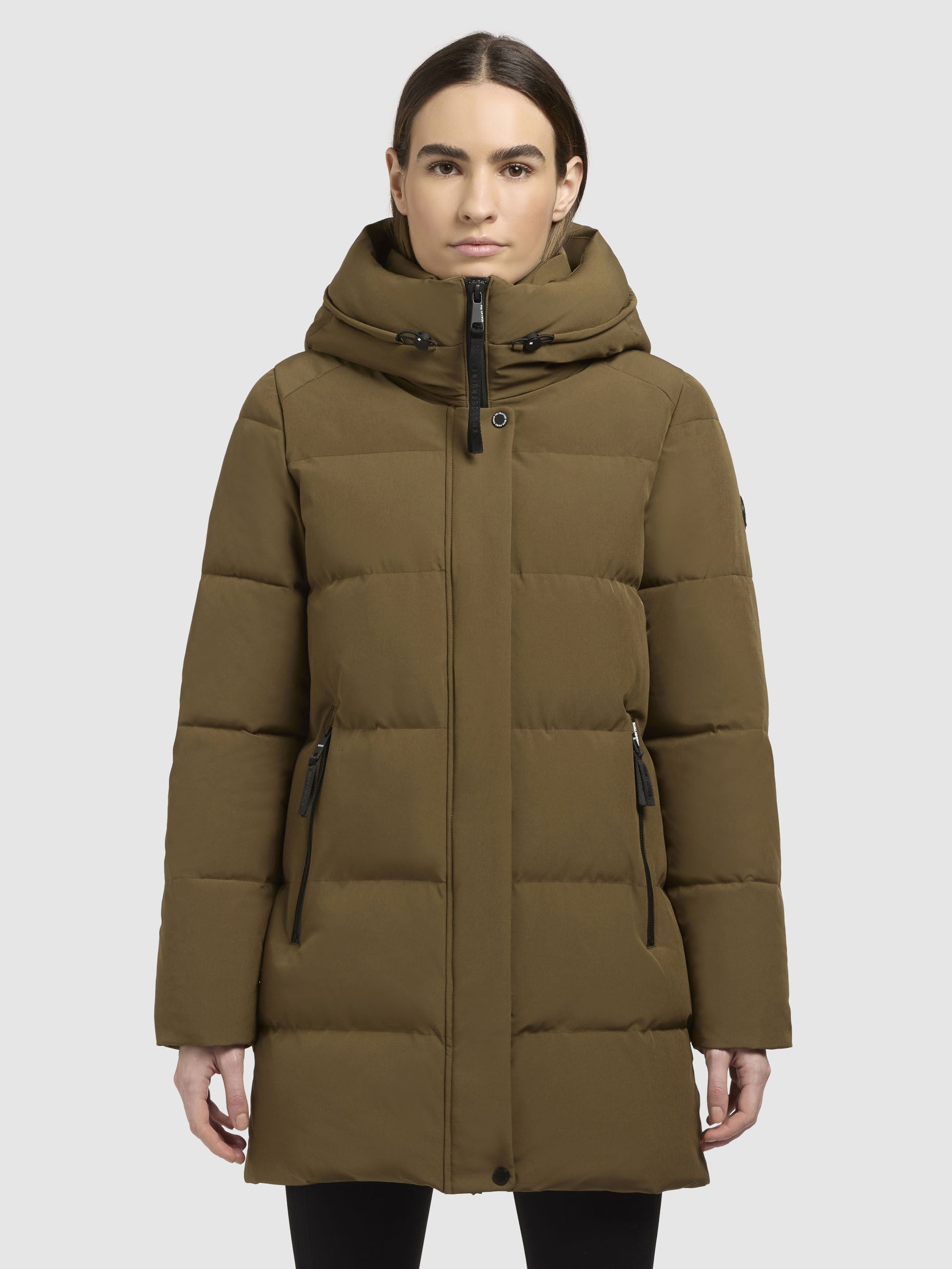 khujo-mantel-lola-damen-kurz-steppmantel-regular-fit-khaki image 4