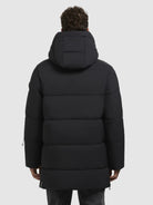 khujo-coat-welm-matt-black-wattierter-damen-steppmantel-mit-kapuze image 3