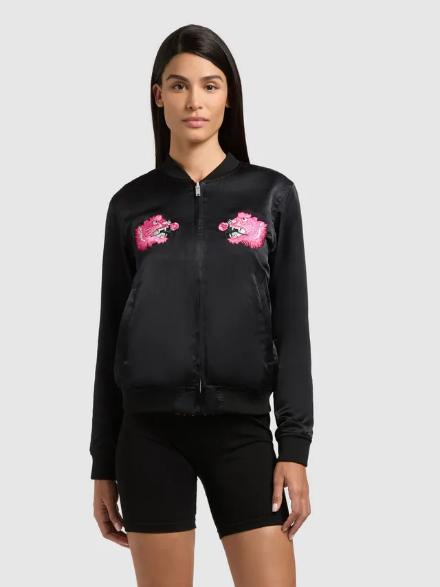 khujo-wendejacke-ruby-black-blouson-bomberjacke-damen-2-seitig image 1