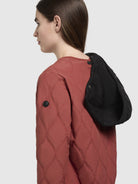khujo-malar-damen-sommer-steppjacke-red-brown-regular-fit image 8
