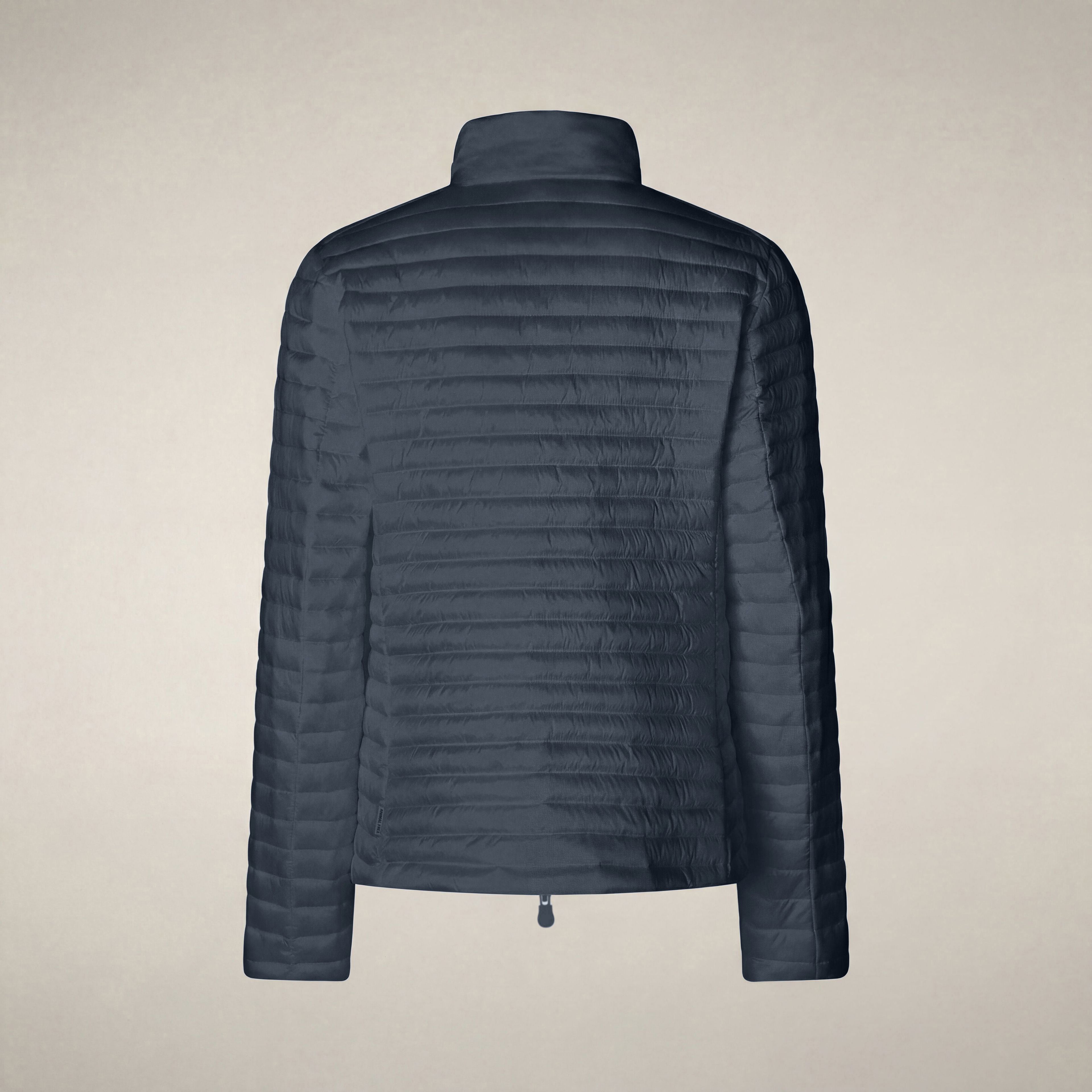 save-the-duck-andreina-damen-pufferjacke-blau-schwarz-kurz-icons-100g-jacke image 4