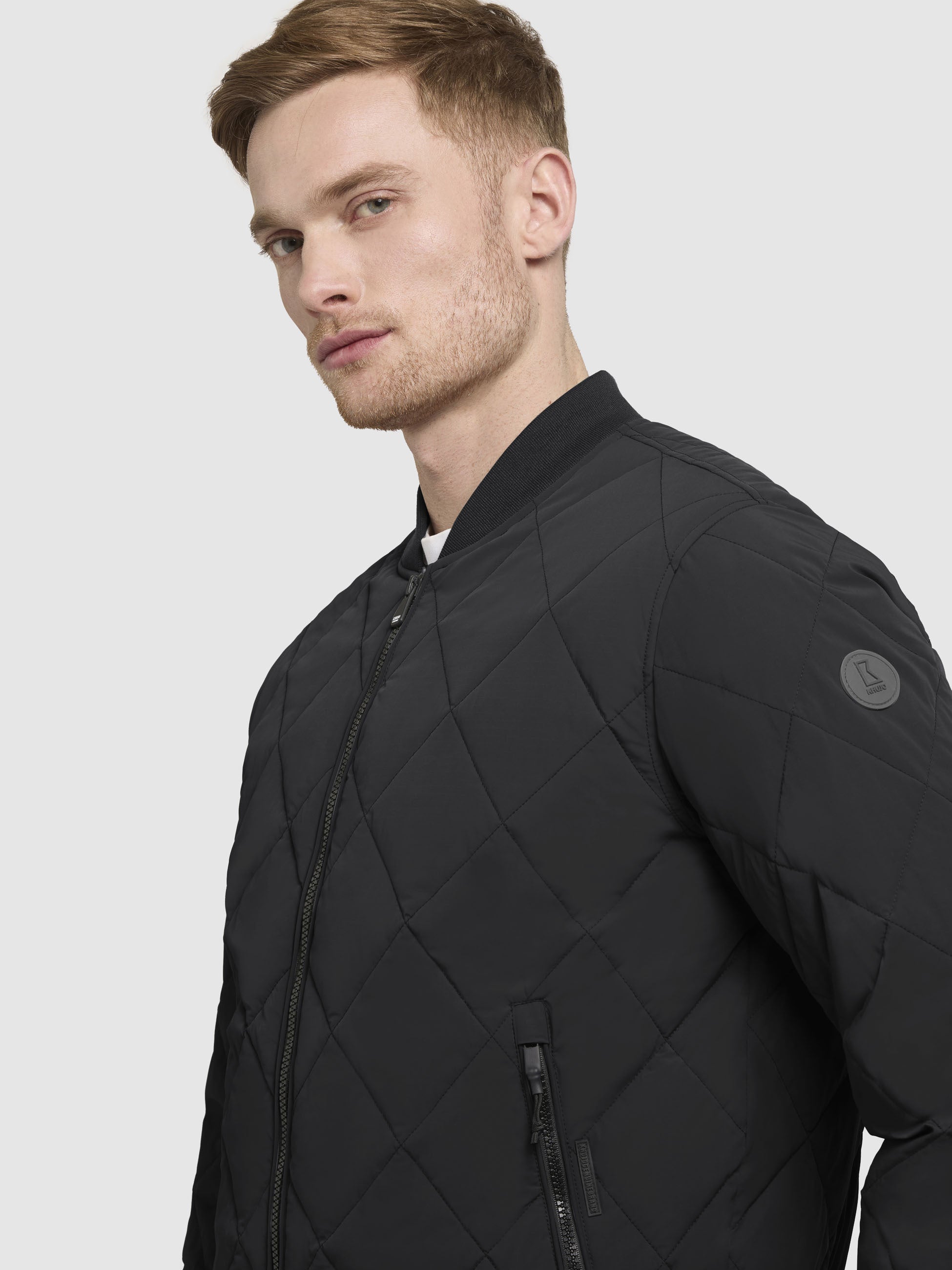 khujo-jacke-ylva-schwarz-leichte-stepp-blousonjacke-regular-fit image 7