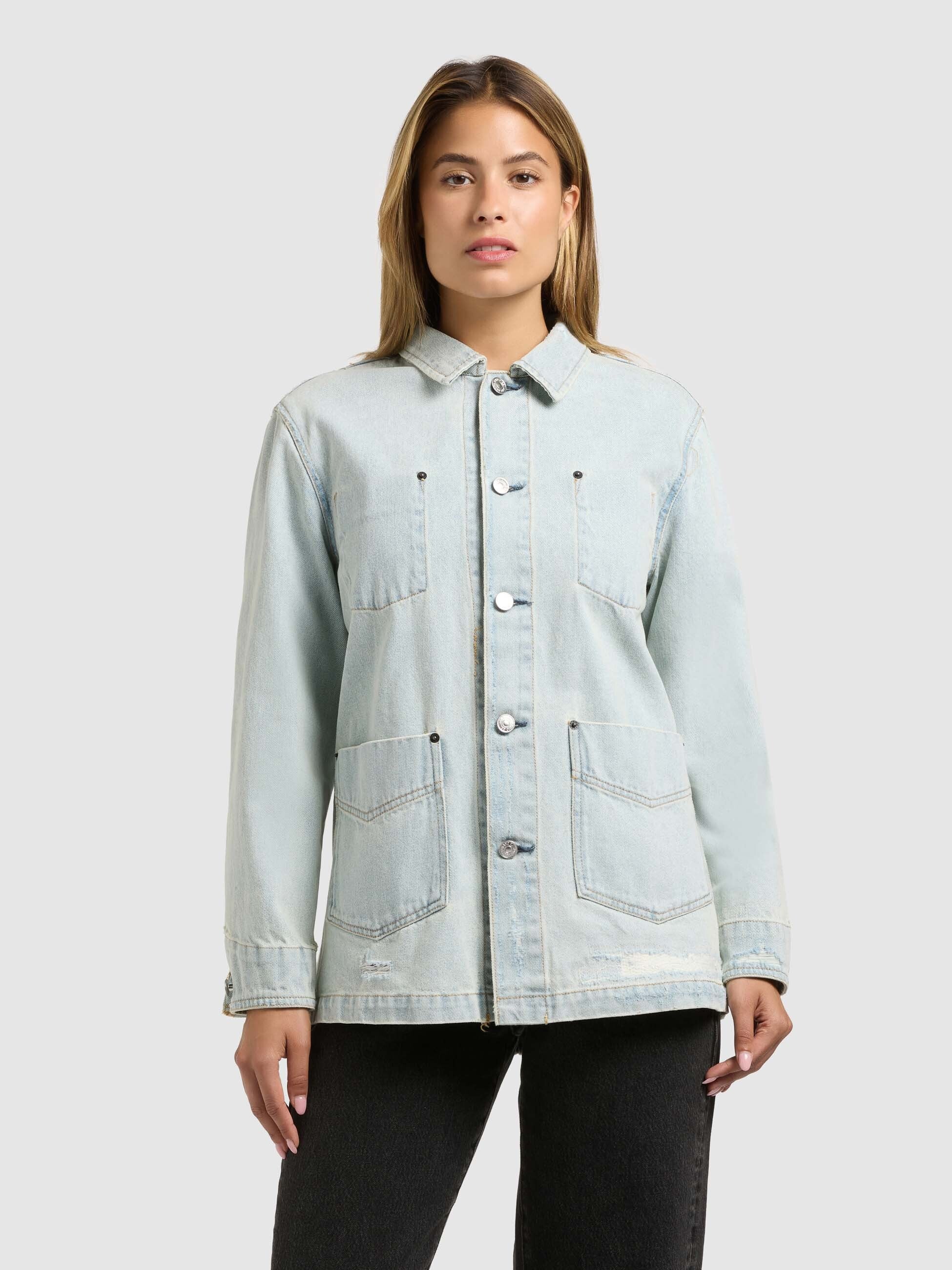 khujo-jacke-miria-bleached-blue image 8