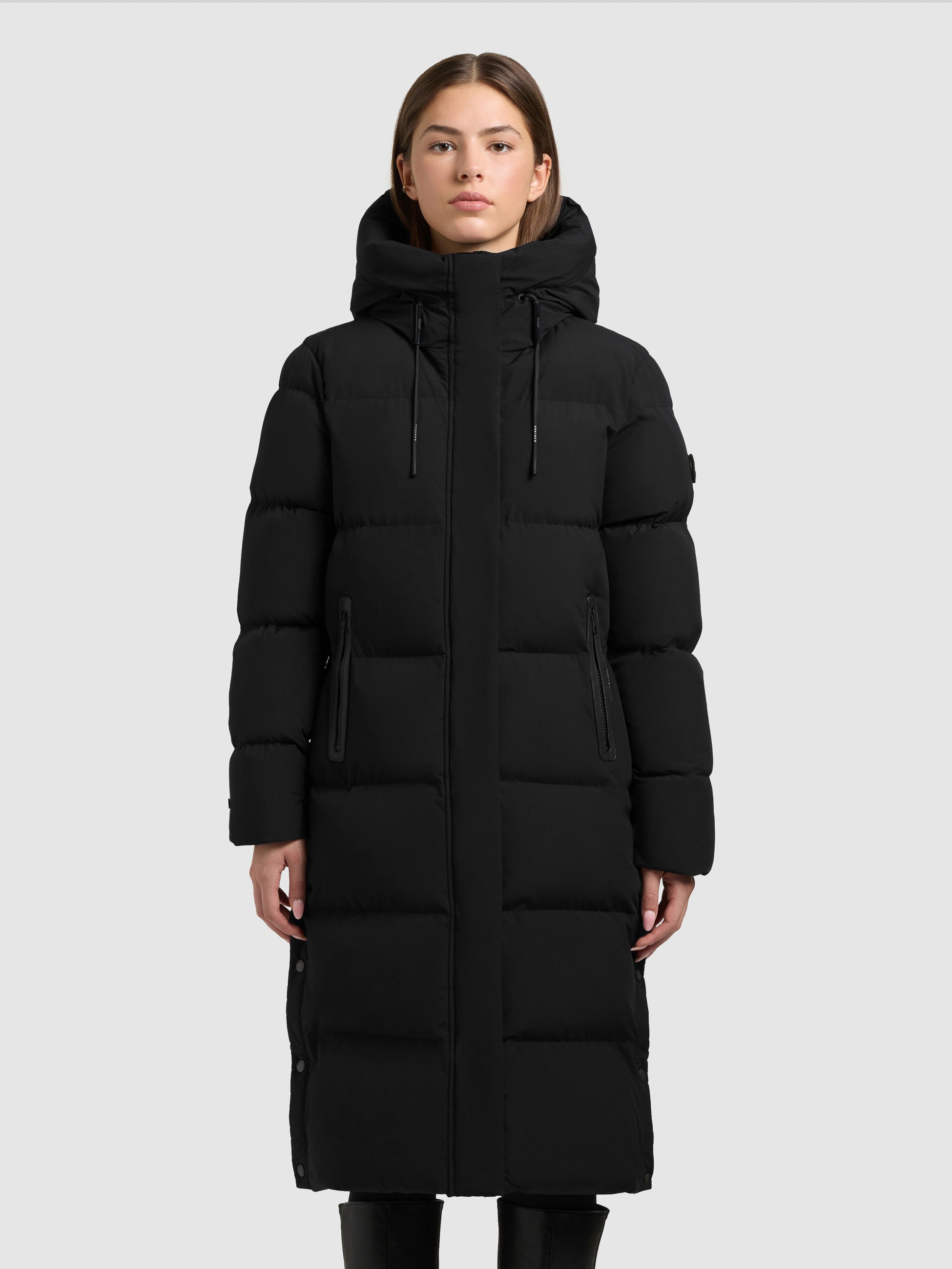 khujo-mantel-coulin-matt-black-ultraleichter-damen-winter-steppmantel image 4