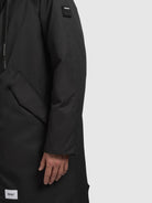 khujo-anth-damen-parka-mantel-dunkelgrau image 7