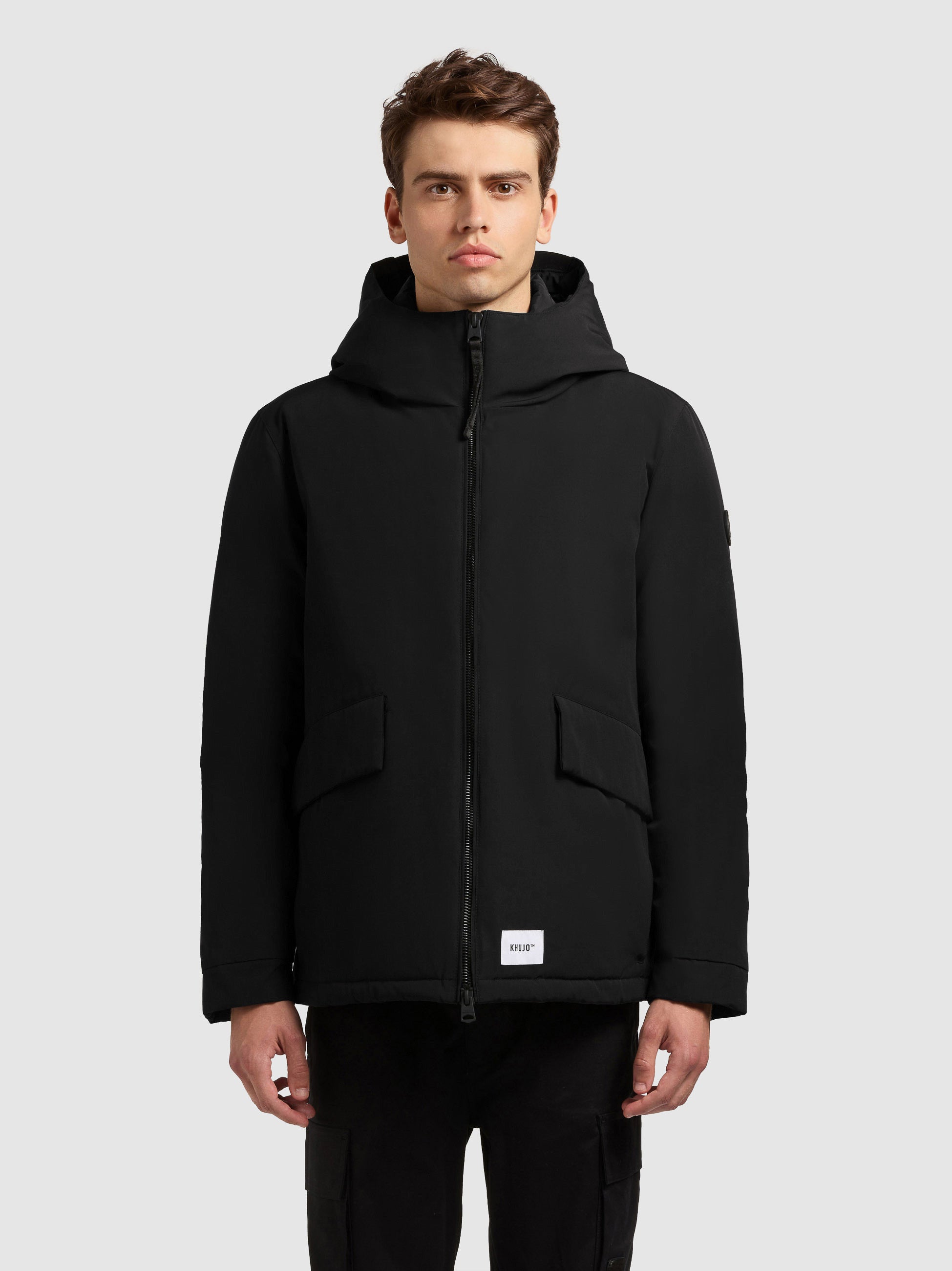 khujo-winterjacke-oreg-black-steppjacke-mit-kapuze-und-rucksacktr-gern image 4