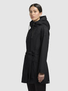 khujo-jacke-mosti-schwarz-trench-sommerparka-mit-leo-futter image 5