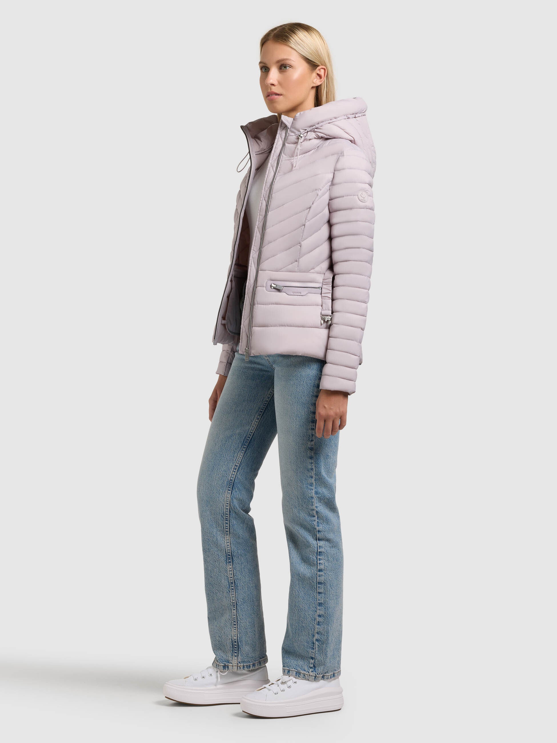 khujo-jacke-lorella-steppjacke-raindrops-lilac-slim-fit-f-r-damen image 2