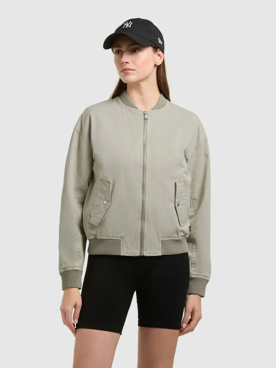khujo-blousonjacke-inie-mint-green-damen-baumwoll-twill image 1