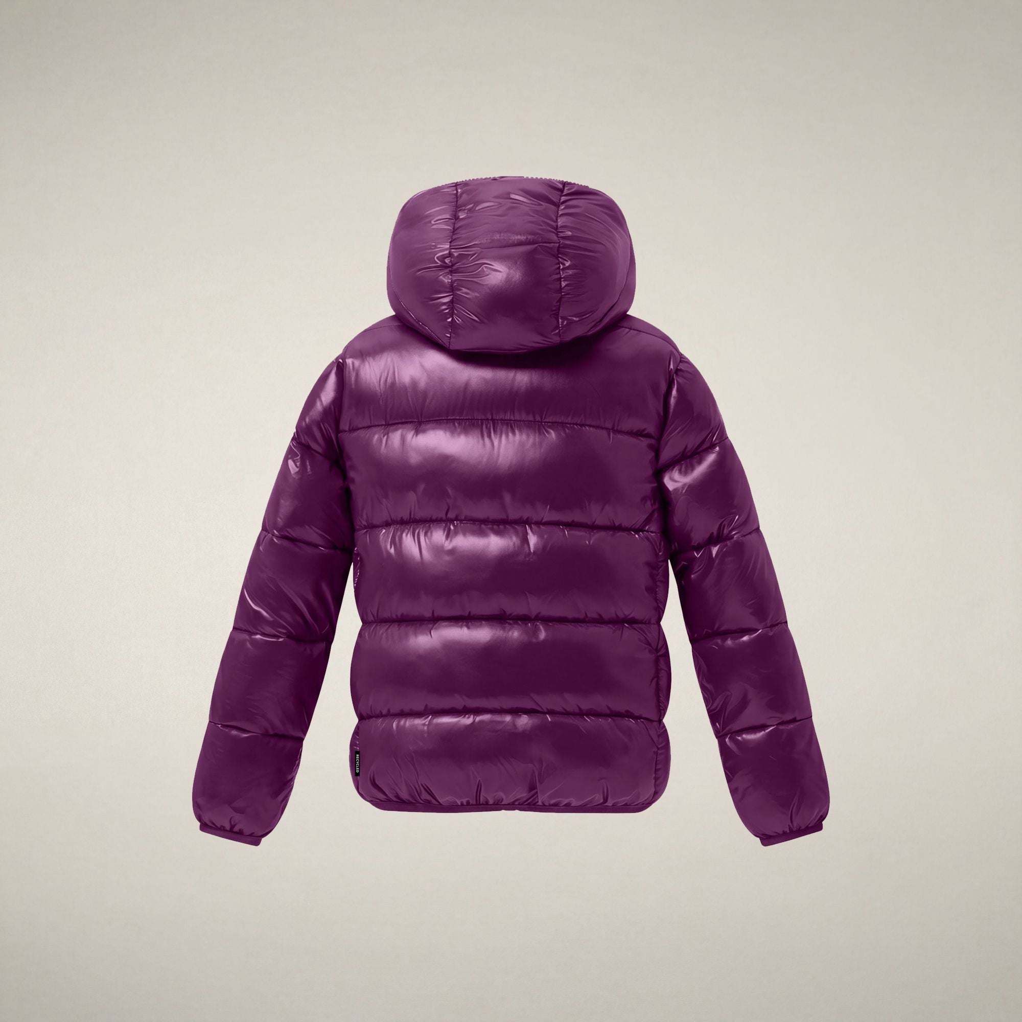 save-the-duck-kate-m-dchen-pufferjacke-cyclamen-violett-lack-finish image 2