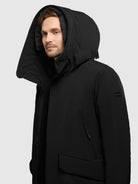 khujo-mantel-dachs-black-damen-parka-mantel image 7